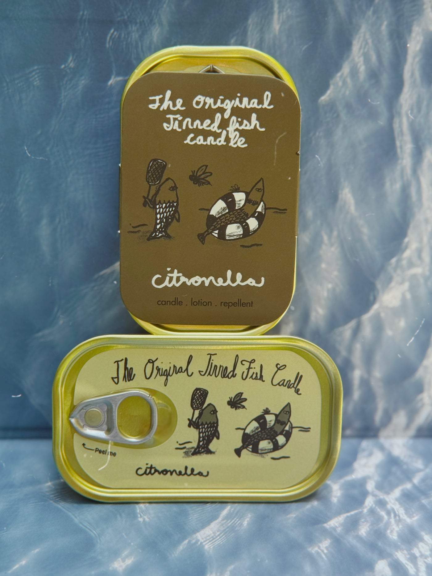 Tinned Fish Candle - Citronella
