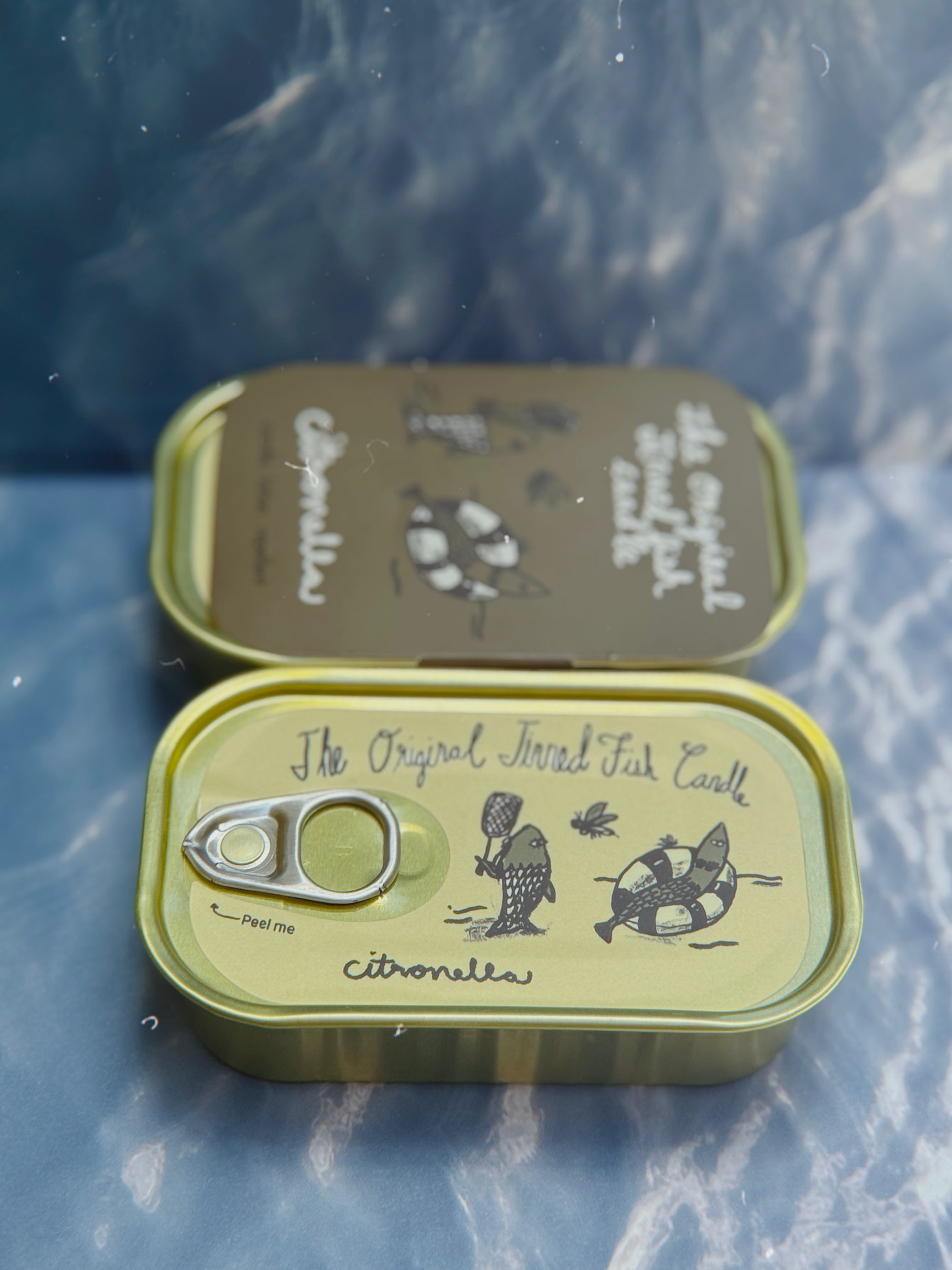Tinned Fish Candle - Citronella