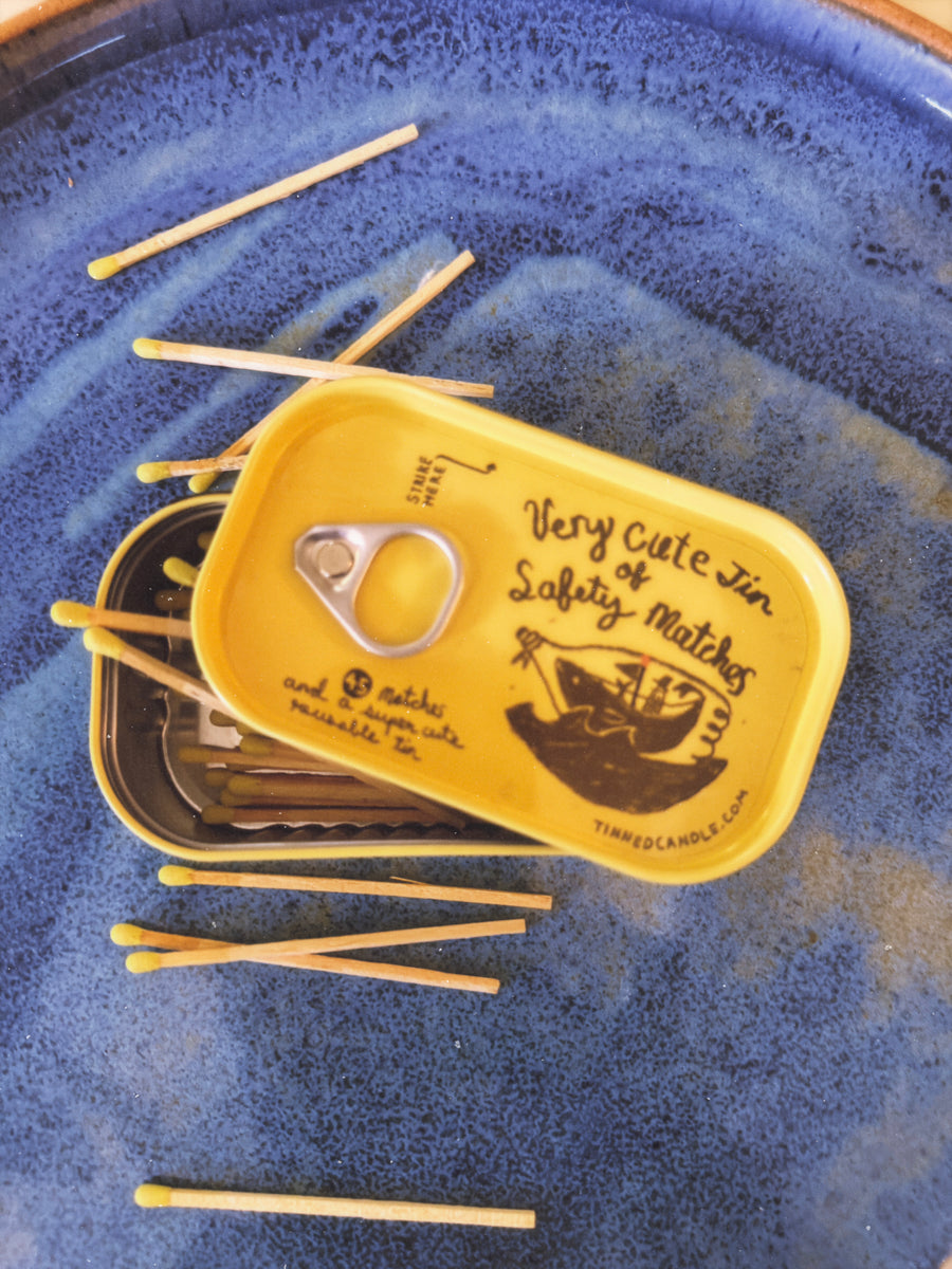 Very Cute Tin of Safety Matches