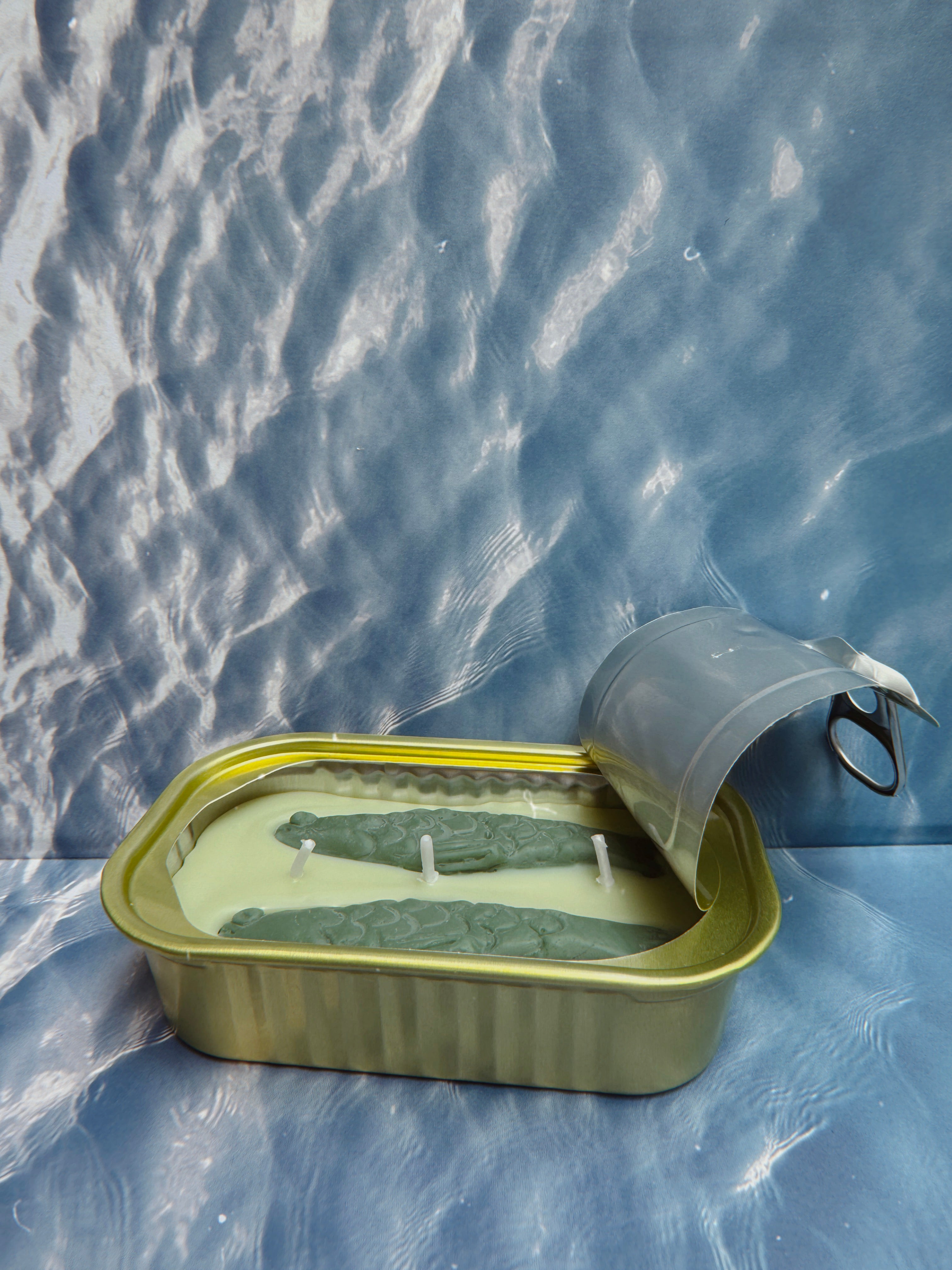 Tinned Fish Candle - Green Tea & Lemongrass