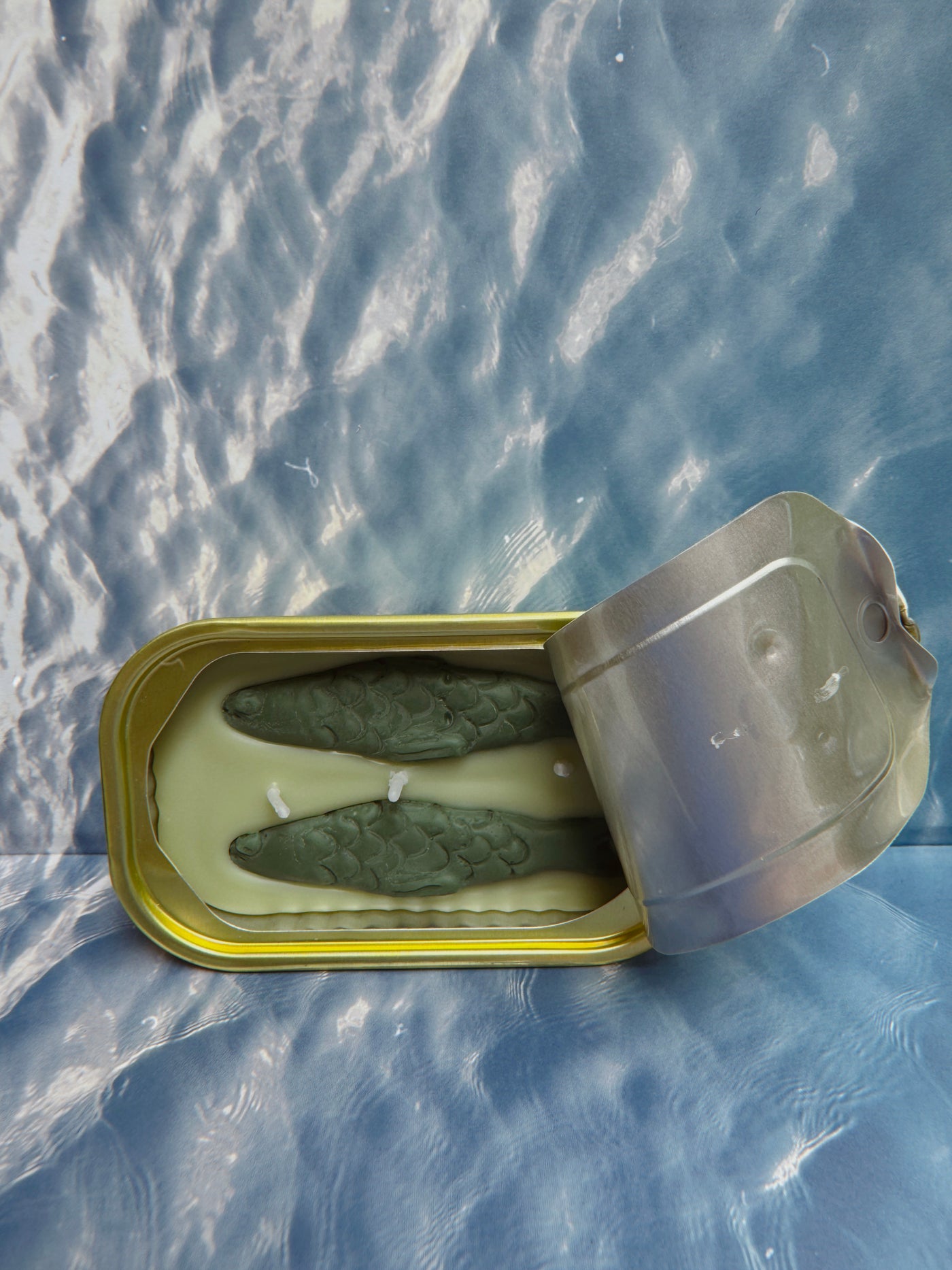 Tinned Fish Candle - Green Tea & Lemongrass