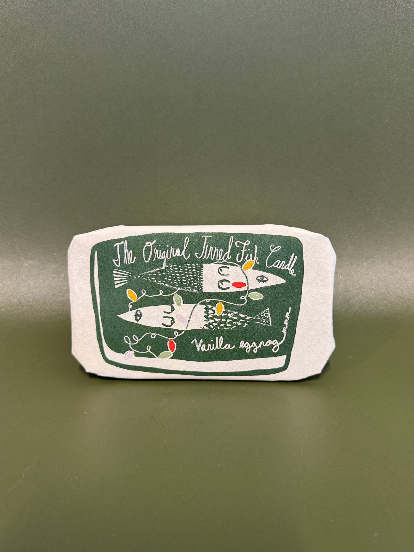 Tinned Fish Candle - Vanilla Eggnog