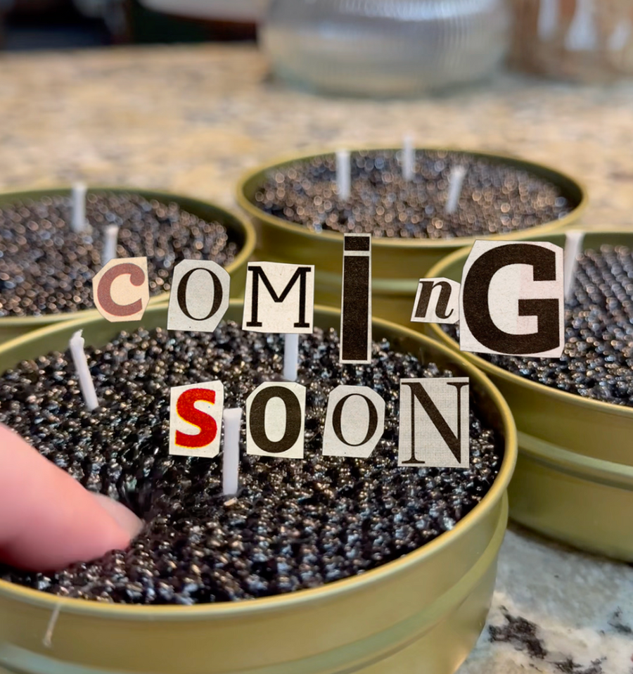 PRE-ORDER: Fancy Caviar Candle