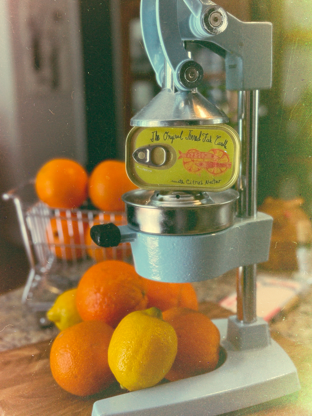 Tinned Fish Candle - Citrus Nectar