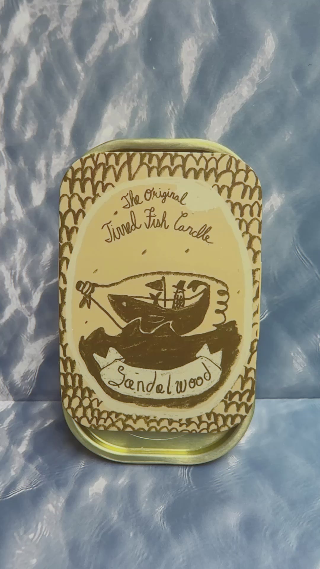 Tinned Fish Candle - Sandalwood