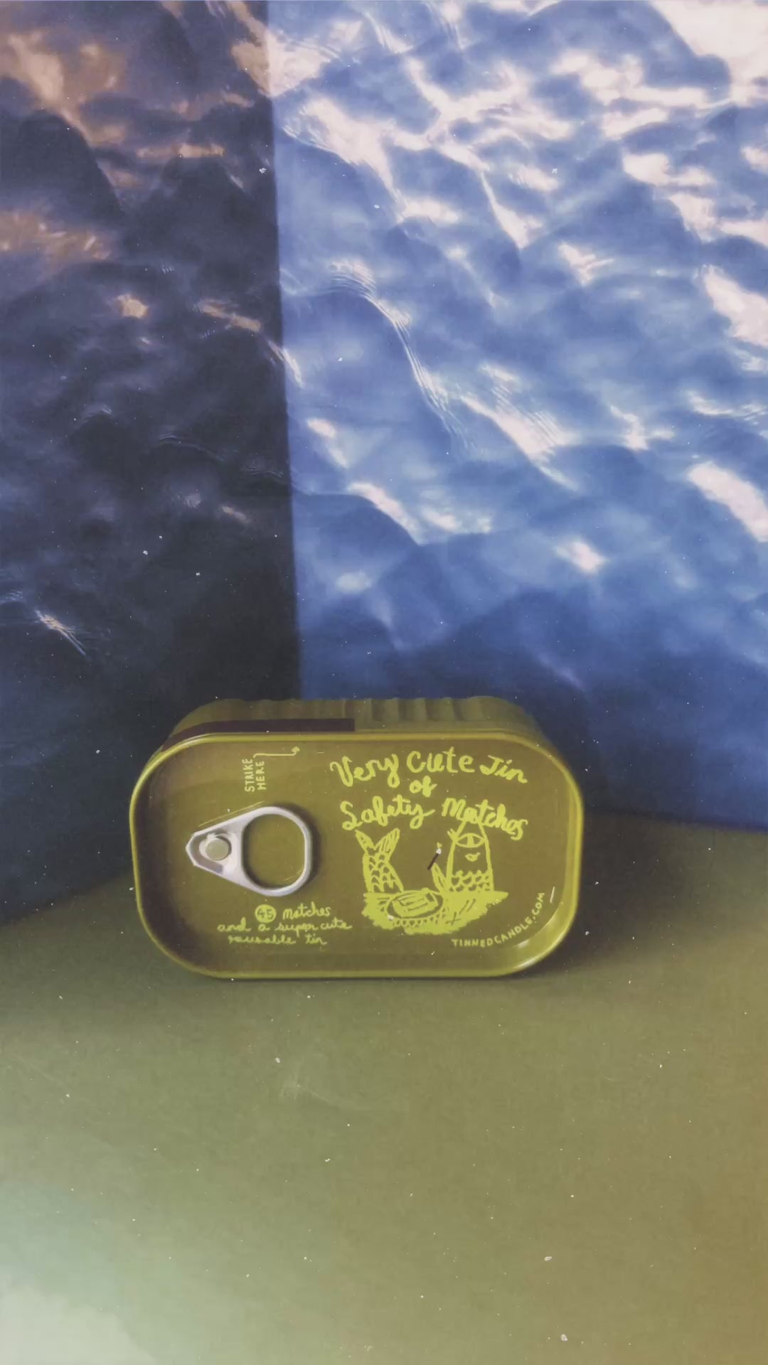 Very Cute Tin of Safety Matches